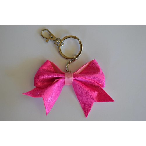 Sleutelhanger Cheer bow roze Sleutelhanger Cheer bow roze
