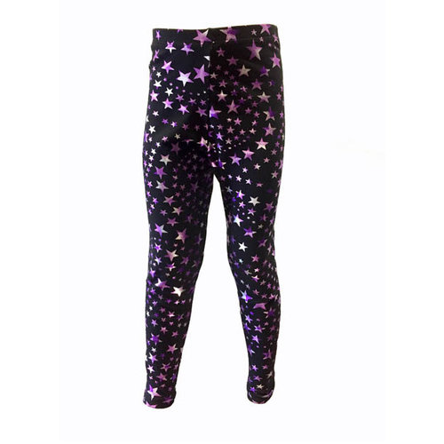 Pizzazz Superstar legging paars Pizzazz Superstar legging paars