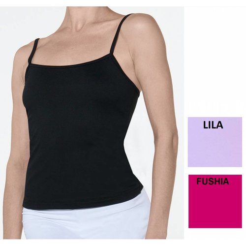 Wear Moi Zwarte top Ana spaghettibandje Wear Moi Zwarte top Ana spaghettibandje