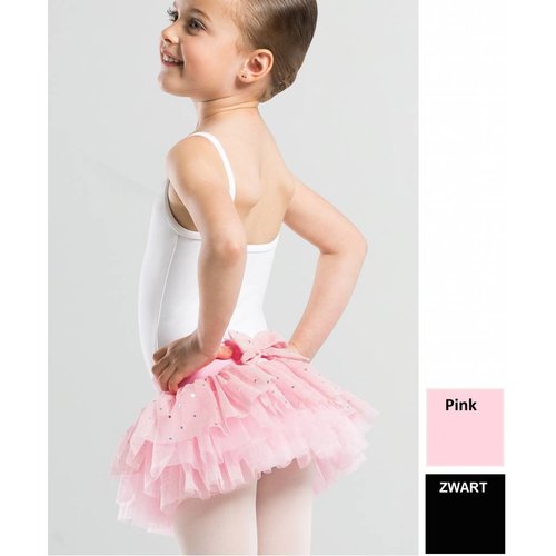 Wear Moi Roze en zwarte Tutu met pailletten Wear Moi Roze en zwarte Tutu met pailletten