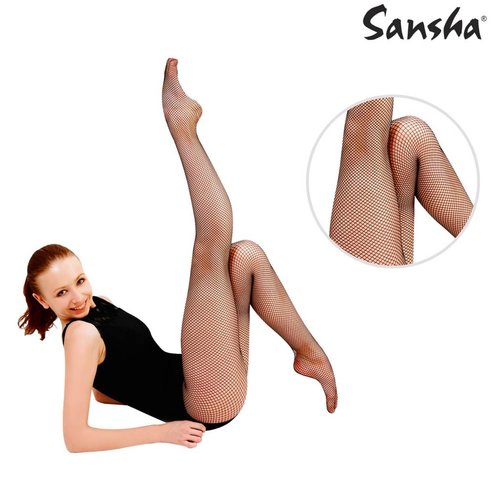 Sansha Professionele Fishnet panty / netpanty TR Sansha Professionele Fishnet panty / netpanty TR