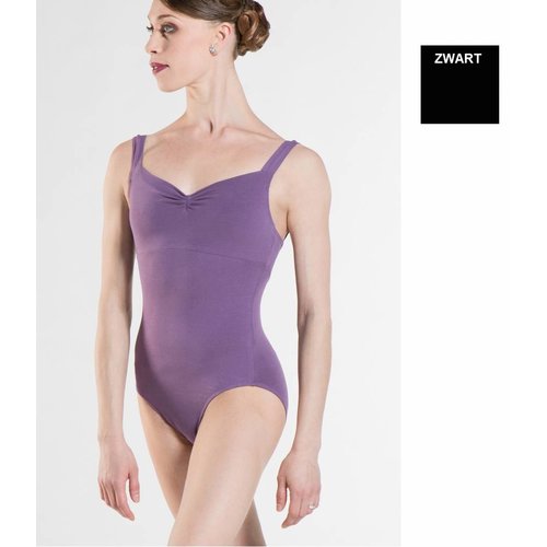 Wear Moi Zwart balletpakje met brede bandjes Mabel Wear Moi Zwart balletpakje met brede bandjes Mabel