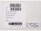 Remeha Glaszekering 2a fast S43563