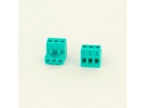Nefit Aansluitklem 3-polig turquoise 73772 7746700126