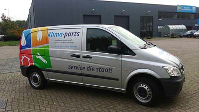 Servicebus Klima-parts Waalwijk