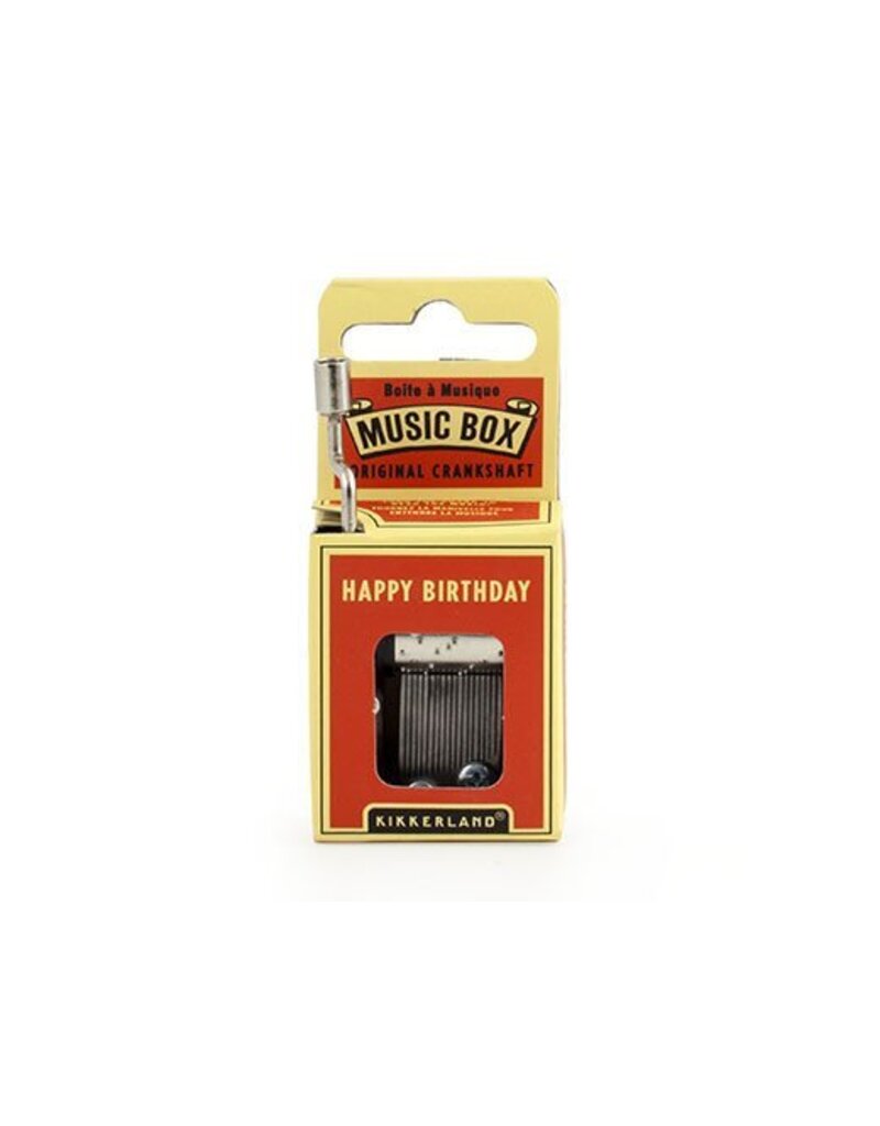 Kikkerland Nostalgic Music Box Happy Birthday Kado In Huis - Kikkerland Nostalgic Music Box Happy Birthday kikkerland nostalgic music box happy birthday kado in huis - kikkerland nostalgic music box happy birthday