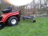 Ontmosser, Verticuteermachine, Gras Ontmossen, Mos verwijderen achter Zitmaaier - Quad - Frontmaaier