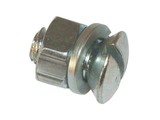 Brill Bevestigingsset met 4 Bouten, Moeren en Sluitringen voor Brill Messet 1101092, Grasmaaier