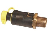Olieaftapventiel Aansluitbaar op de meeste B&S - Kohler - Tecumseh Motoren 8 - 20 PK, met 3/8" - 18 schroefdraad, Briggs and Stratton, Zitmaaier - Frontmaaier - Tuintrekker