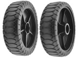 Castelgarden Kunststof Wiel Ø 170 mm voor NP534 - T430 - T434 - T480 - T484 - TD430 - TD434 - TD480 - TD484 - TD534 - TDL430 - TDL434 - TDL480 - TDL484 - TDL534, Grasmaaier - Benzinemaaier - Loopmaaier van Castel Garden - Stiga - Alpina - Mountfield
