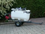 Getrokken Sproeier - 99 Liter - 210 Cm Werkbreedte, Sproeiwagen, Drukspuit, Gifspuit Achter Zitmaaier - Frontmaaier - Tuintrekker - Quad Onkruidspuit, Veldspuit, Combispuit