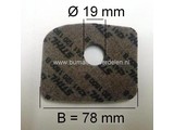 Luchtfilter STIHL BG56 - BG56C - BG66 - BG66C - BG86 - BG86C - SH86 - SH86C, Bladblazer - Blad Blazer / Zuiger Combinatie