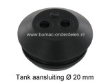 Doorvoerrubber Stiga - CastelGarden Bosmaaier - Strimmer ST29S - BC29S - XR29S - SB29DS - MT2501 - SB35DS - SB43DS - SB43FS - SB51S - SB51DS - SB51FS, Castelgarden XB35DS - XB43DS - XB43FS - XB51FS, Alpina BC35DS - BC43DS - BC43FS - BC51FS, Mountfield MB5