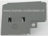 Beschermkap Schakelaar Vangbak CASTELGARDEN - STIGA - MOUNTFIELD - ALPINA Zitmaaier oa Modellen Junior 92 - J92 - JP92 - JT92 - JR92, Kap Schakelaar Sensor Vangbak Vol