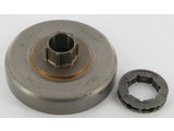 Koppelings Trommel met Los Aandrijftandwiel voor de Husqvarna en Jonsered Kettingzaag 340, 345, 346, 351, 353, 355, 357, 359, 560xp, 2151, 2159 Motorzaag