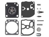 Membraan Reparatie set voor Zama Carburateur op Husqvarna Kettingzaag, Bosmaaier, Bladblazer, Strimmer en Heggenschaar.