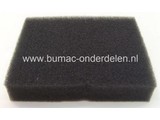 Luchtfilter Schuim EFCO 8300 - 8355 - 8400 - 8405 Bosmaaier - Trimmer - Strimmer - Bermmaaier, Schuimfilters voor Efco