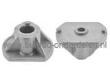 Meshouder voor 72 - 84 - 92 - 102 en 122 Cm Maaidek Zitmaaier Castel Garden, Stiga, Honda, Viking , Mountfield, Dino, Motec, Sabre, en John Deere Zitmaaier Meshouder Asgat Ø 20 mm voor F72, XDC135HD, XDC140HD, XDC140, PDC140, MP84, Range 84, TC92, TC102