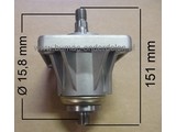 Linker Mesas 151 mm met Lagerhuis en lagers Compleet voor MTD - Yardman - Wolf - Cub Cadet - White en Bolens Zitmaaier