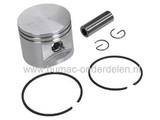 Zuigerset Stihl FR350 - FR450 - FR480 - FS400 - FS450 - FS480 - SP400 - SP450 - SP451 - SP481, STIHL Zuiger Compleet met Veren, Pistonpen en Borgclips voor Ruggedragen Bosmaaier - Strimmer - Trimmer - Multitool