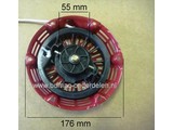 Handstarter Honda Compleet met 2 Startpallen voor de GX120 - GX160 & GX200 op Kantensnijder - Kooimaaier - Trilplaat - Kart - Verticuteermachine - Kloofmachine - Hakselaar - Zodensnijder - Veegmachine