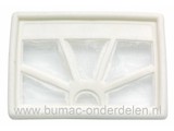 Luchtfilter Dolmar PC6212 - PC6214 - PC6412 - PC7314, Makita DPC6200 - DPC6201 - DPC7300 - DPC7301, Wacker BTS930 - BTS935 - BTS1030 - BTS1035 Doorslijper - Motorslijper - Bandenzaag - Doorslijpmachine