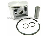 Zuiger Compleet voor Dolmar - Makita - Wacker Kettingzaag - Motorzaag - Doorslijper - Bandenzaag - Motorslijper - Doorslijpmachine, PC6412S, PC6414S, PC6430, PC6435, PS6400, DPC6400, DPC6401, DPC6410, Zuigers met Zuigerveer, Veer, Pistonpen en Borgclips