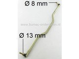 Spoorstang voor Zitmaaier van Husqvarna, Partner, Jonsered, Lazer, Mc Culloch, Wizard CT130, CT131, CT135, CT141, CT150, CT151, CT160, CTH130, CTH135, HECT135B, HECT135C, HECT135D, HECT150A, HECT150B, HECT150C HECTH130A, HECTH130B, HECTH130C, HECTH130D