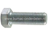 Bout 7/16" UNF Rechtse Draad voor Husqvarna, Jonsered, Craftsman, AYP, Lazer, McCulloch, Partner, Wizard, Roper, Yardpro, Stiga, Castelgarden, Mountfield, Alpina Zitmaaiers - Frontmaaiers - Tuintrekkers, Mesbout voor Craftsman YT4000, TC142