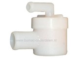 Benzinefilter Briggs and Stratton Vanguard V-Twin Motoren met Horizontale Krukas op Zitmaaiers - Waterpomp - Houtversnipperaar - Tuinfrees - Aggregaat - Generator - Kantensnijder - Kart, Brandstoffilter B&S, Briggs & Stratton Benzine Filters, B en S Brand