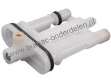 Sproeier voor B&S Motoren met 3 - 4 PK op Grasmaaiers, Benzinemaaiers, Loopmaaiers, Briggs and Stratton Hoofdsproeier voor oa 550 Serie - 140 CC - Spirit Motoren, B en S Sproeiers, Brandstofdelen