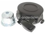 Starter Compleet voor Briggs & Stratton Motoren met Horizontale Krukas op Generator - Waterpomp - Aggregaat - Tuinfrees - Houtversnipperaar - Triliplaat, B&S Complete Handstarters, Repeteerstarters voor Briggs and Stratton Motoren, B en S Starterdelen