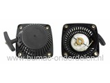 Handstarter Honda GX22 en GX31 Motoren met Horizontale Krukas op Bosmaaiers - Strimmers - Aggregaat - Generator - Kooimaaier, Honda Repeteerstarters, Hand Starters Compleet voor Honda Motoren