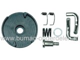 Starterpal Set HONDA GX160 Motoren met Horizontale Krukas op Aggregaat, Generator, Kart, Waterpomp, Tuinfrees, Kantensnijder, Starter Pallen voor Honda GX 160, Startpallen Kit, Honda Starterdelen