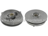 Startpoelie voor Stihl 08S, 038, 041, 042, 045, 048, 050, 051, 056, 070, 076, 08, 090, FS410, TS350, TS360, TS510, TS760, BT360 Kettingzaag, Bosmaaier, Strimmer, Grondboor, Motorslijper, Doorslijpmachine, Starterpoelie, Starter Koord Poelie STIHL