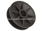 Poelie ALKO - BRILL Grasmaaiers, Riemschijf voor Transmissie Loopmaaiers, Aandrijfschijf, Pouly voor AL-KO Gazonmaaiers, Riemschijven, Poelies Alko en Brill Duwmaaiers, Cirkelmaaiers, Grasmachines, Classic 46 BR, 520 BR RS Silver