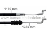 Motorremkabel ALKO, BRILL Loopmaaiers, Bedieningskabels AL-KO, BRILL Gazonmaaiers, Cirkelmaaiers, Duwmaaiers, Alko oa 460BRE, 470BRE, 470HW, 520BRE, 520HW, 51BR, 525HWS, Rasaero 48BR, 42BR-A Comfort, Alko en Brill Machinedelen, Kabels Motor Rem ALKO, BRIL