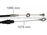 Motorremkabel Castelgarden T48, R484TR Grasmaaiers met Honda Motor, Stiga - Mountfield - Dino - Alpina, Grasmaaier, Benzinemaaier, Cirkelmaaier, Gazonmaaier, Loopmaaier, Motorstopkabel, Castel Garden
