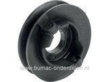Krukas Poelie voor Aandrijving Achterwielen bij Viking MB 415 en MB 465 Grasmaaier - Grasmachine