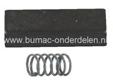 Pal met Veer ALKO - BRILL - SOLO Loopmaaiers, Gazonmaaiers, Alko - Brill Pin met Veer voor Tandwiel Wielaandrijving, Pallen Pignonwielen, Rondsels Wielen Grasmaaiers, Cirkelmaaiers, Meenemer voor Tandwielen Wiel Aandrijving Duwmaaiers AL-KO