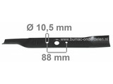 Linker Maaimes 49 Cm voor Honda Zitmaaiers 3810K1, 3813, 3813SA, HT3813, HT3813K1, HT3815, HONDA Zitmaaiermessen Links, Maaibladen voor Honda Zitmaaiers, Tuintrekkers