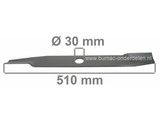 Mes 51 Cm voor Honda Ruwterreinmaaiers UM515 en UM516, HONDA Maaimessen voor Grasmaaiers, Benzinemaaiers, Bermmaaiers, Ruw Terrein Maaiers, UM 515, UM 516 Maaibladen, Ruwterreinmaaierbladen HONDA