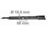 Maaimes 52,5 Cm HONDA - ISEKI - KAAZ Ruwterreinmaaiers, Grasmaaiers, Maaimessen voor HR 21, HR 214, HR 2160, HRA 214, HRA 216, UM 21, UM 536, UM 2160, SW 53 H, SW 53 HA, LM 530, Maaibladen Loopmaaiers