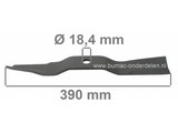 Maaimes 39 Cm voor Kubota Zitmaaiers, KUBOTA G1700S Maaimessen voor Maaidektype RC44 Minitractoren, Tuintrekkers, Zitmaaierbladen, Zitmaaiermessen, Maaibladen Kubota