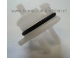 Stihl Nippel voor Benzinetank - Benzineslang Aansluiting op Stihl Bladblazer BR500 - BR550 en BR600, Stihl Tankaansluiting voor Benzineleiding en Retourslang Stihl BR 500, BR 550, BR 600, BR 700