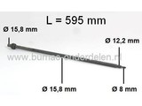 Stuuras met Tandwiel voor MTD - Wolf - Cub Cadet - Bolens - Yardman - White, Zitmaaier, Frontmaaier, Tuintrekker, MTD 11/30