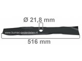 Maaimes 51,6 Cm Murray Zitmaaiers met 40 Inch, 102 Cm Maaibreedte, Mulchmessen MURRAY, NOMA, GRAVELY, ARIENS, SNAPPER, SIMPLICITY, Maaimessen voor Zitmaaiers, Tuintrekkers, Frontmaaiers, Mini Tractoren, Murray 40530x83a, 40530X83A