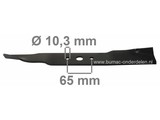 Mes 41 Cm voor Simplicity LTH Series 38" en 44", Maaimessen voor Zitmaaiers, Frontmaaiers, Tuintrekkers van Gravely, Noma, Murray, Ariëns, Simplicity, Snapper met 96 Cm en 112 Cm Maaibreedte, Maaibladen, Zitmaaiermessen