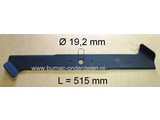 Linker Mes 51,5 Cm voor Toro DH150, DH170, DH190, DH200, DH210, DH220 Zitmaaier, Tuintrekker, Grasmaaiermes voor Opvang - Mulch of Zijuitworp Maaidek van 102 Cm