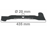 Maaimes 43,5 Cm Stiga, Castelgarden, Alpina, Mountfield, Herkules Gazonmaaiers, Grasmaaiermessen GGP Loopmaaiers, Maaimessen E 452, Euro 45 EL, Euro 47 EL, Euro 470 EL, Silent 45 EL, Silent 45 EL Combi, Silent 45 SEL Elektrische Cirkelmaaiers, Electromaai